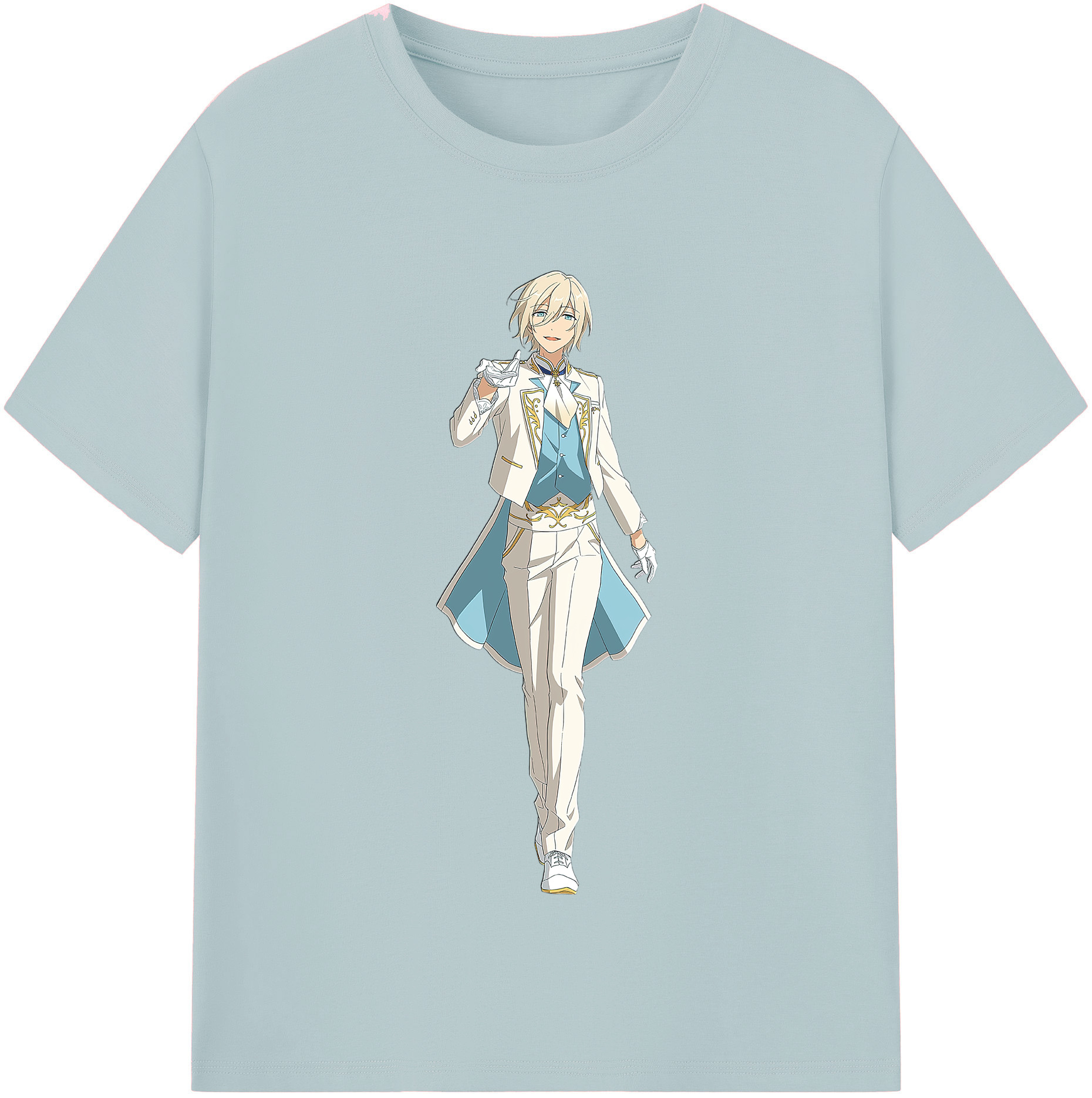 （画像用） あんさんぶるスターズ! Ensemble Stars 綿100％半袖Tシャツ（フロントプリント）